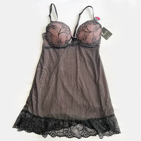 NWT Rene Rofe Babydoll Lingerie - Picture 1 of 4